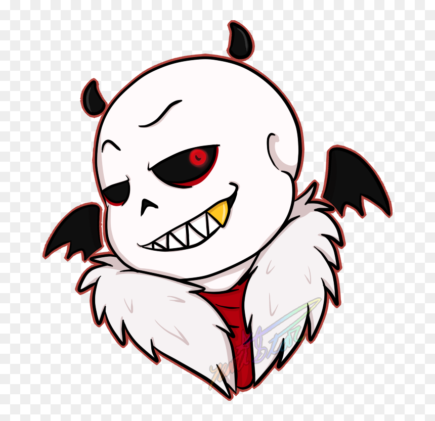 Uf Sans Sticker - Uf Sans, HD Png Download - sans face png