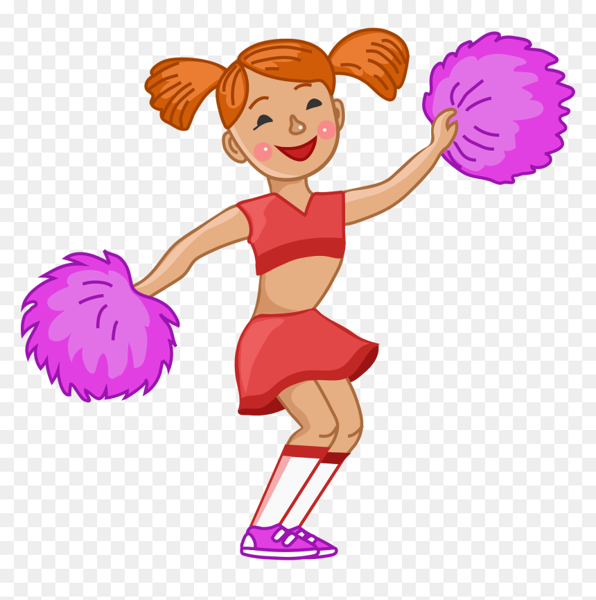 Clip Art, HD Png Download - cheerleader silhouette png