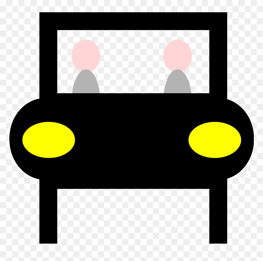 Car With People Clip Arts - Clip Art, HD Png Download - people talking silhouette png