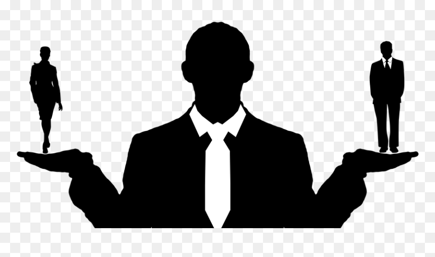 Men Women Equality, HD Png Download - people talking silhouette png