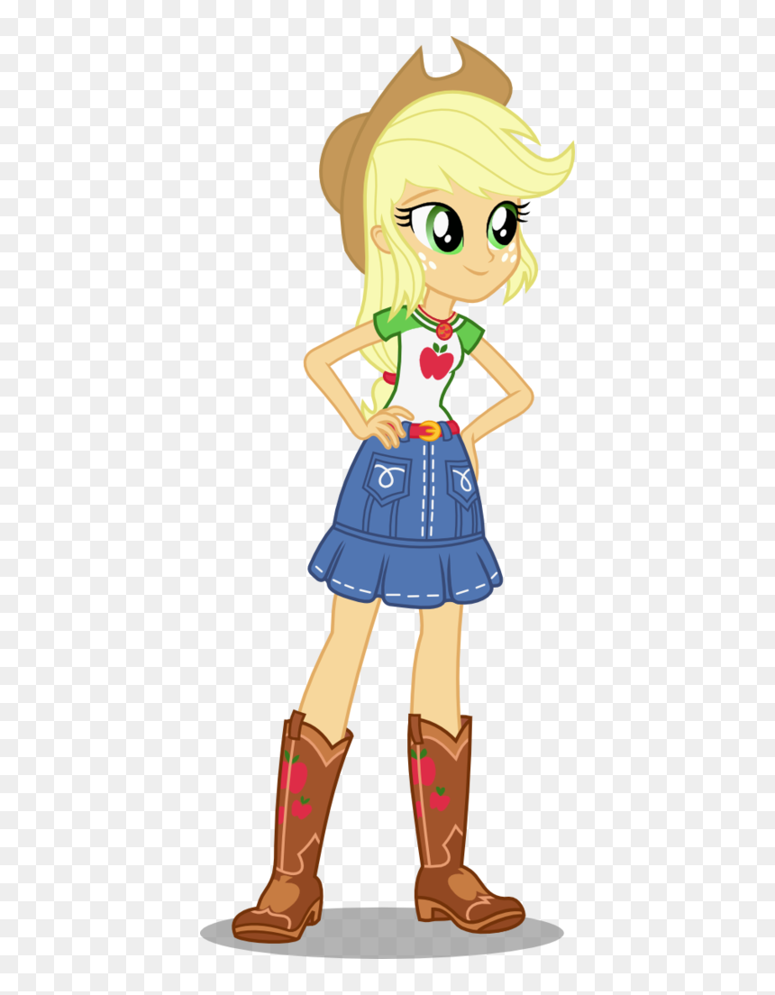 A Fine Line, Applejack, Artist - Equestria Girls Shorts Applejack, HD Png Download - applejack png