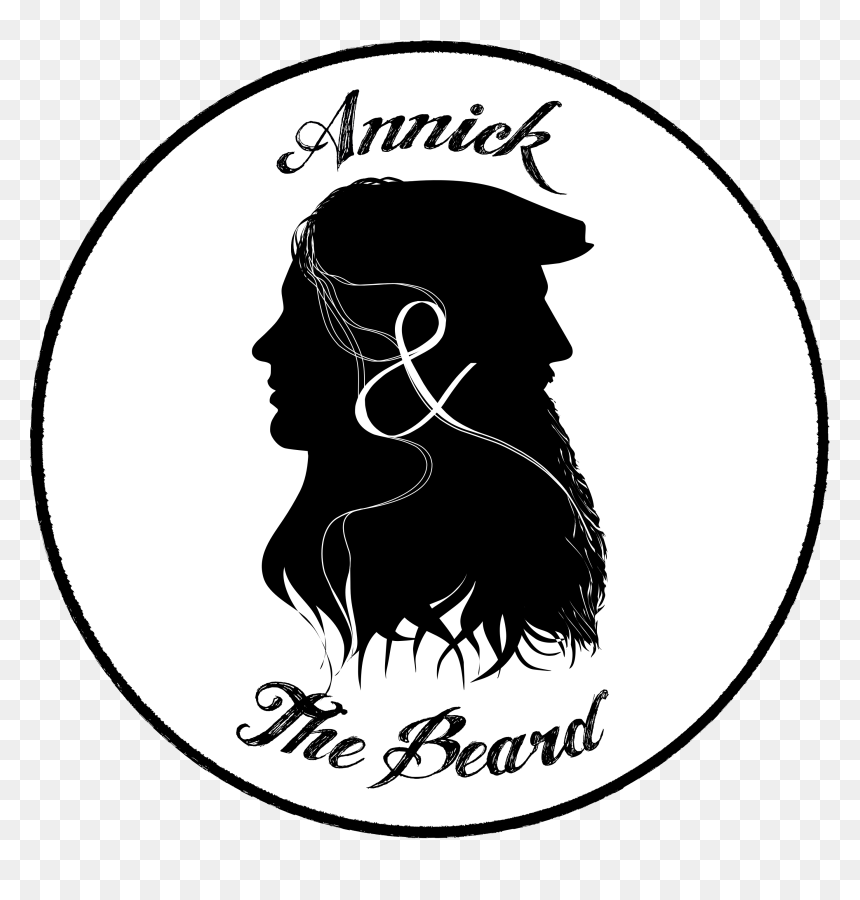 Annick & The Beard - Illustration, HD Png Download - beard silhouette png