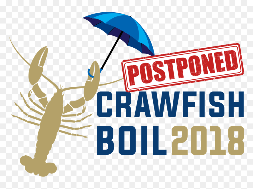 Crawfish Boil Postponed - Admission Free, HD Png Download - postponed png