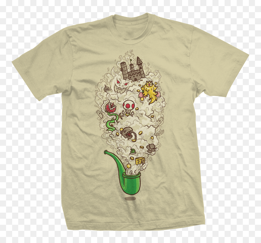 T Shirt, HD Png Download - mario pipe png