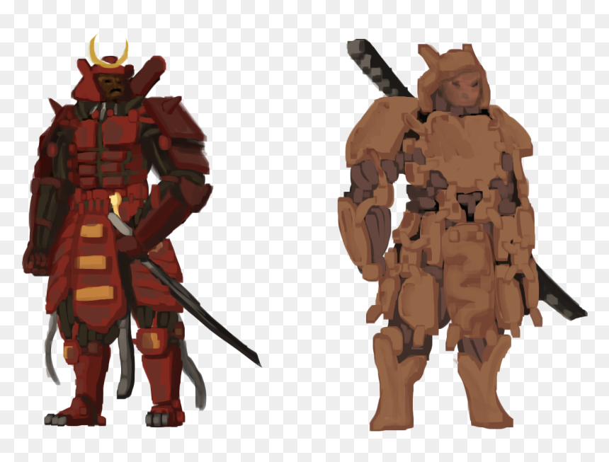 Samuraiarmorconcept - Cuirass, HD Png Download - samurai helmet png