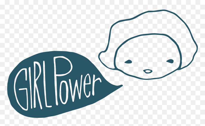 Girl Power Throw Pillow Green , Png Download, Transparent Png - girl power png
