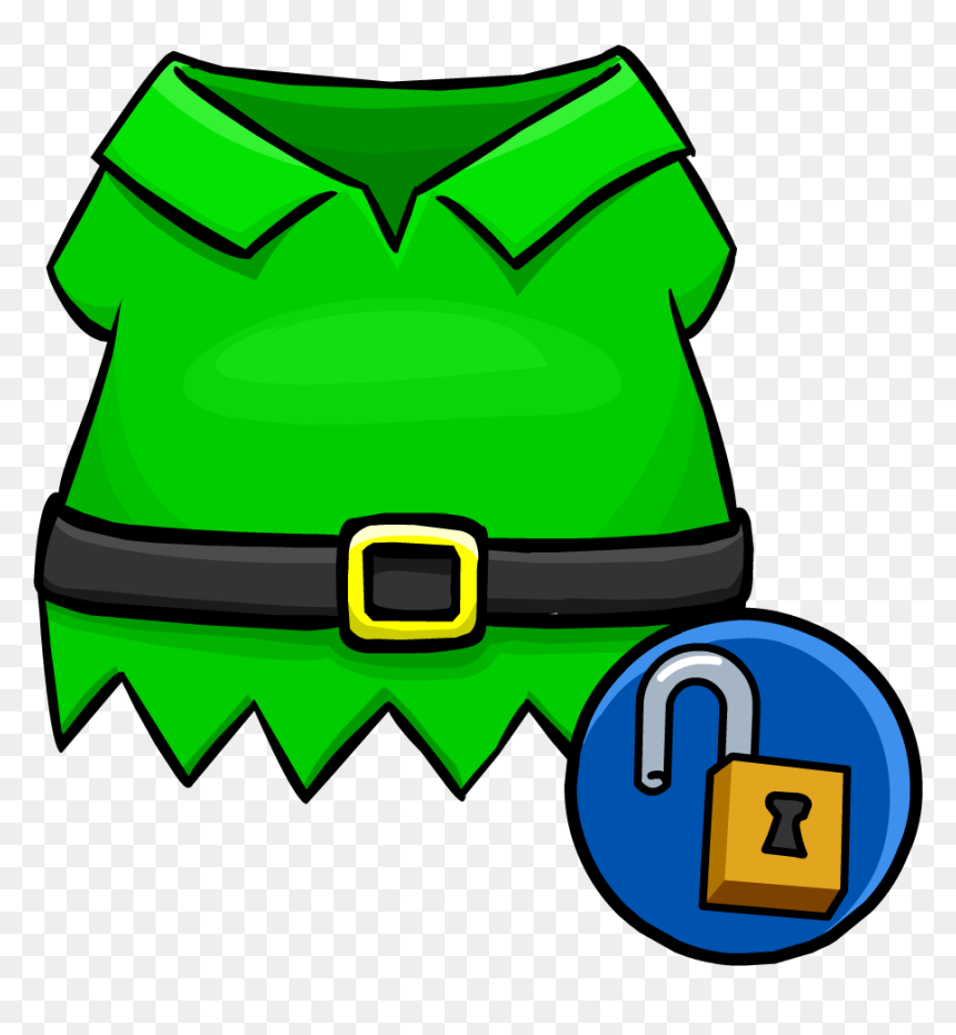 Elfen Clipart Shocked - Elf Outfit Transparent, HD Png Download - cheerleader silhouette png