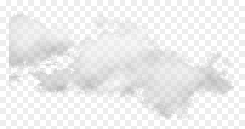 Cloud Form Left - Sketch, HD Png Download - black fog png