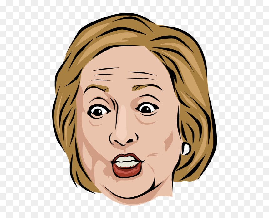 Celebmoji Politics Stickers Trump, Clinton, Obama Messages - Illustration, HD Png Download - obama face png
