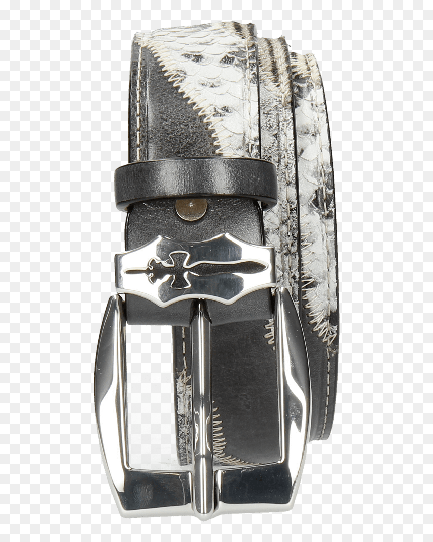 Belts Larry 2 Snake Hairon Black White London Fog Sword - Belt, HD Png Download - black fog png