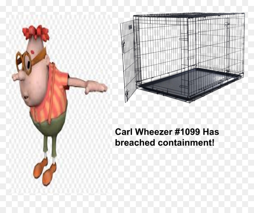 Foldable Dog Cage, HD Png Download - carl wheezer png