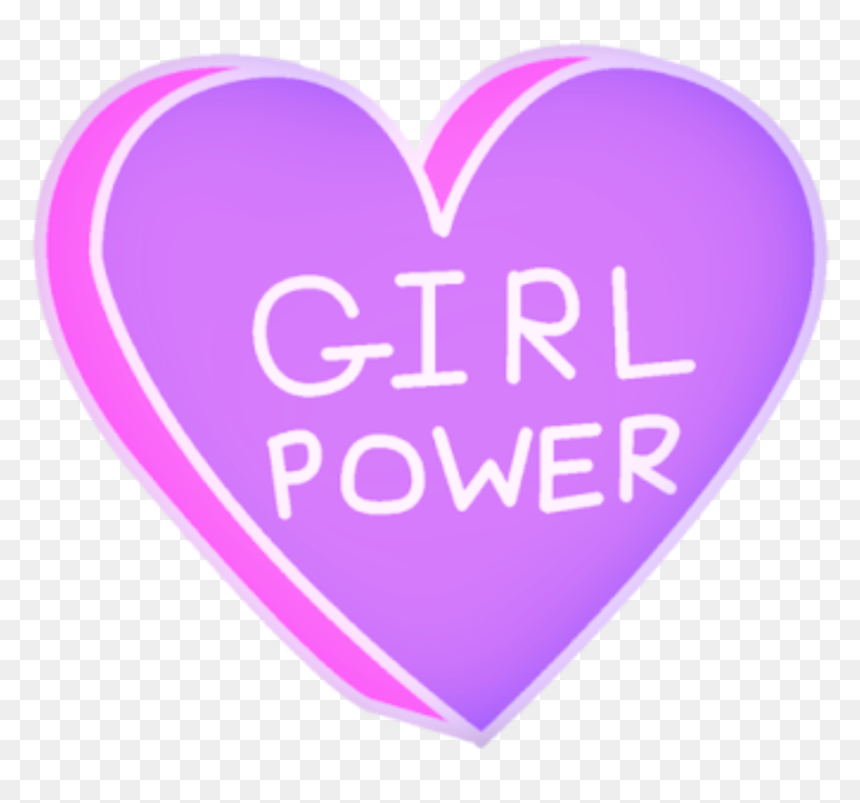 Transparent Girl Power Png - Heart, Png Download - girl power png