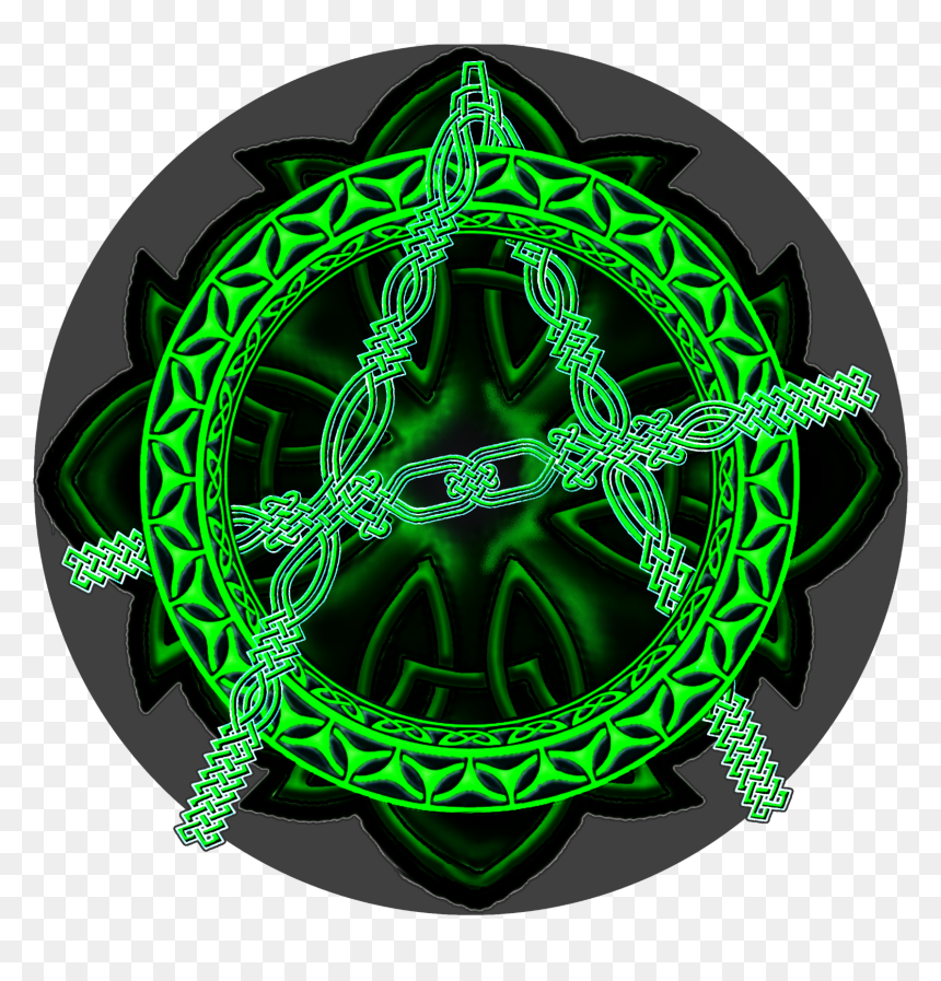 Celtic Knot Anarchy Symbol T-shirt, Hat Anarchy Symbol, - Celtic Symbol Anarchy, HD Png Download - anarchy symbol png