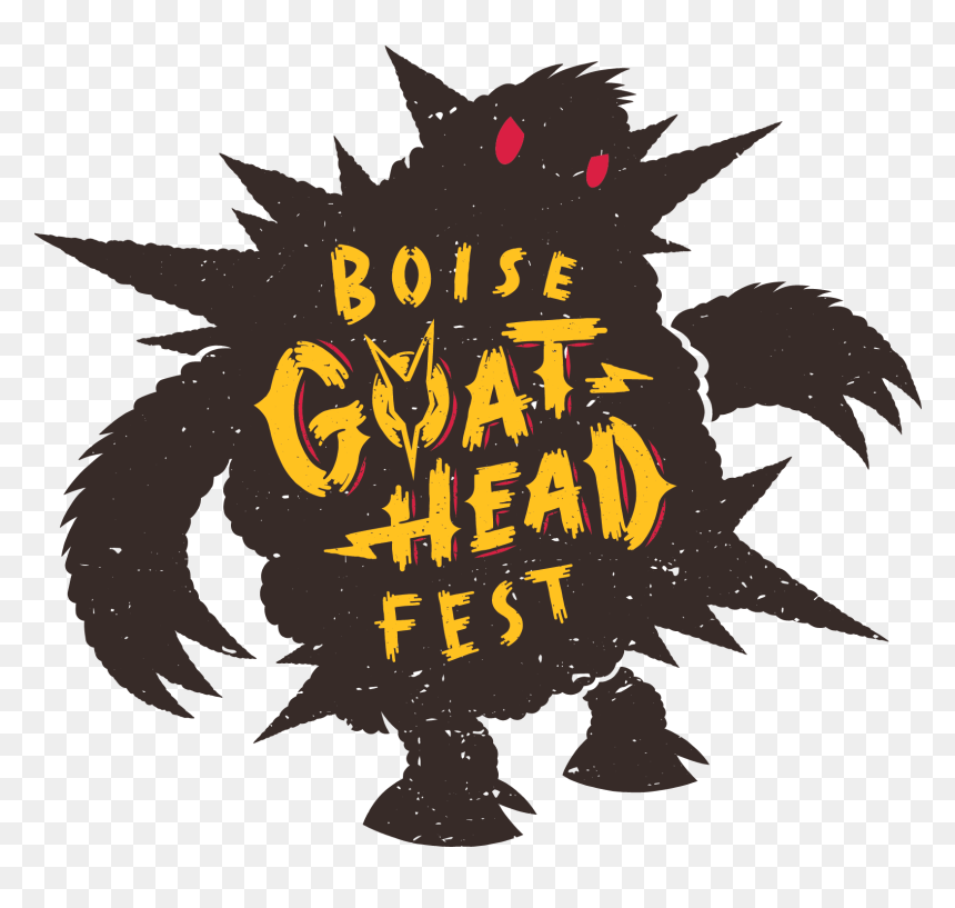 Boisegoatheadfest Logo-15 - Illustration, HD Png Download - goat head png