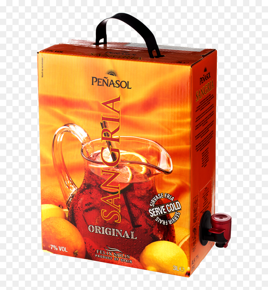 Sangria Bag In Box, HD Png Download - sangria png