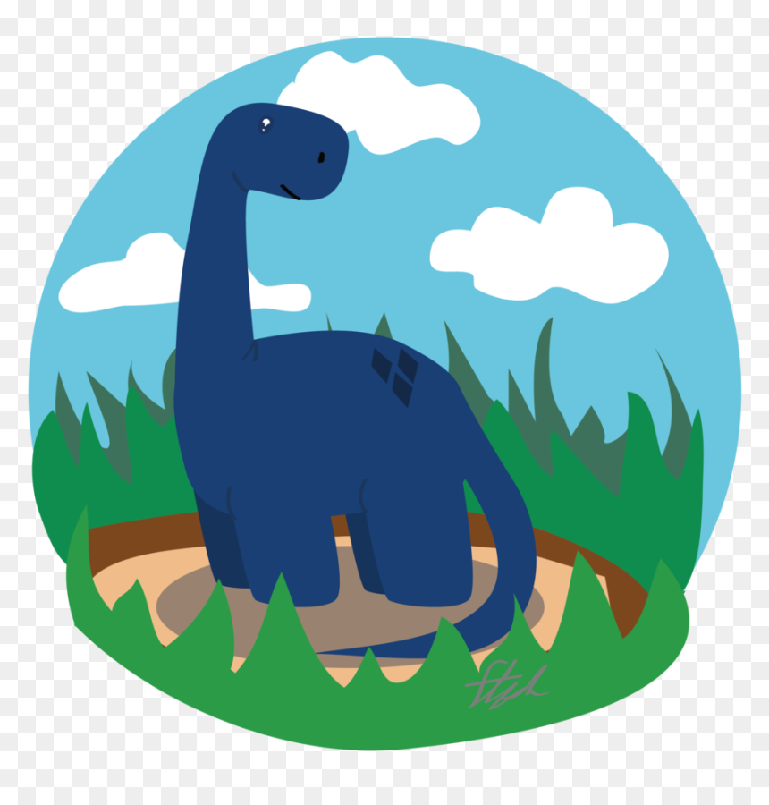 Dino In A Globe-01, HD Png Download - dinosaur silhouette png