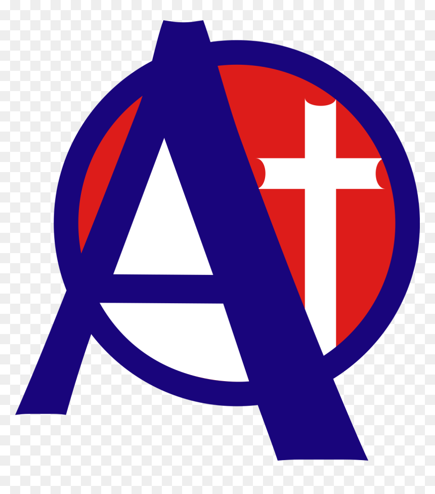 Anarcho Christianism, HD Png Download - anarchy symbol png