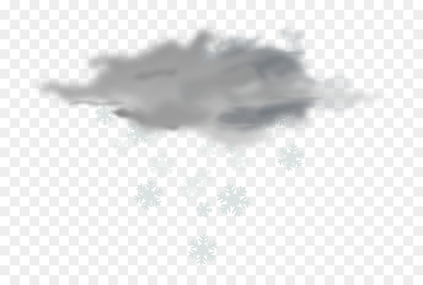 Atmosphere,tree,sky - Snow Cloud Transparent Background, HD Png Download - black fog png