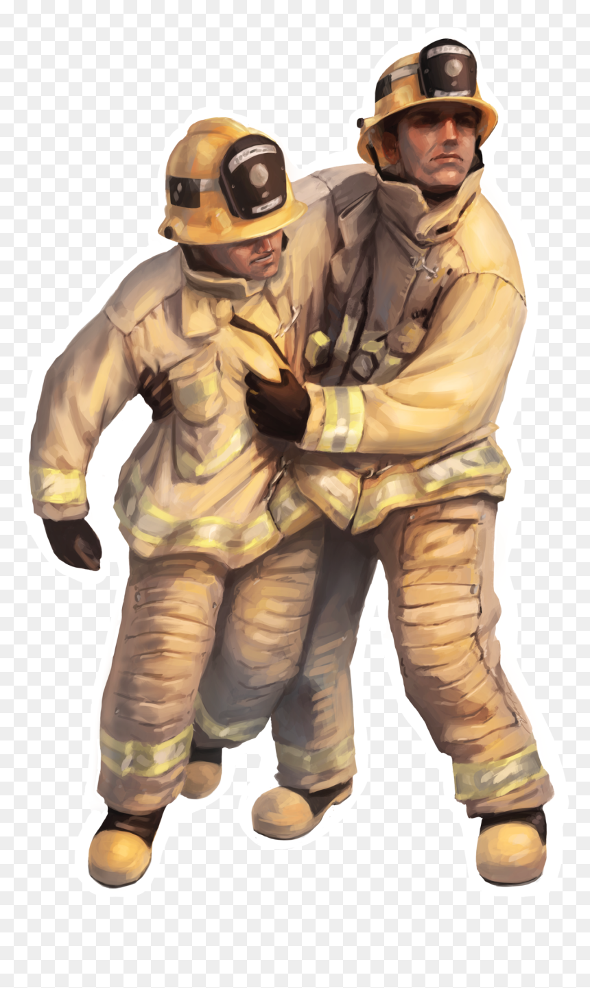 Firefighter Png - Firefighters Down - Firefighters Png, Transparent Png - firefighter png