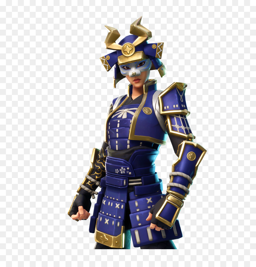 Hime Fortnite Skin, HD Png Download - samurai helmet png
