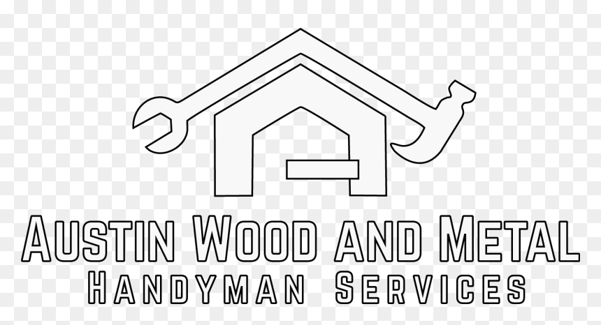 Austin Wood And Metal Handyman And Home Improvement - Line Art, HD Png Download - handyman png