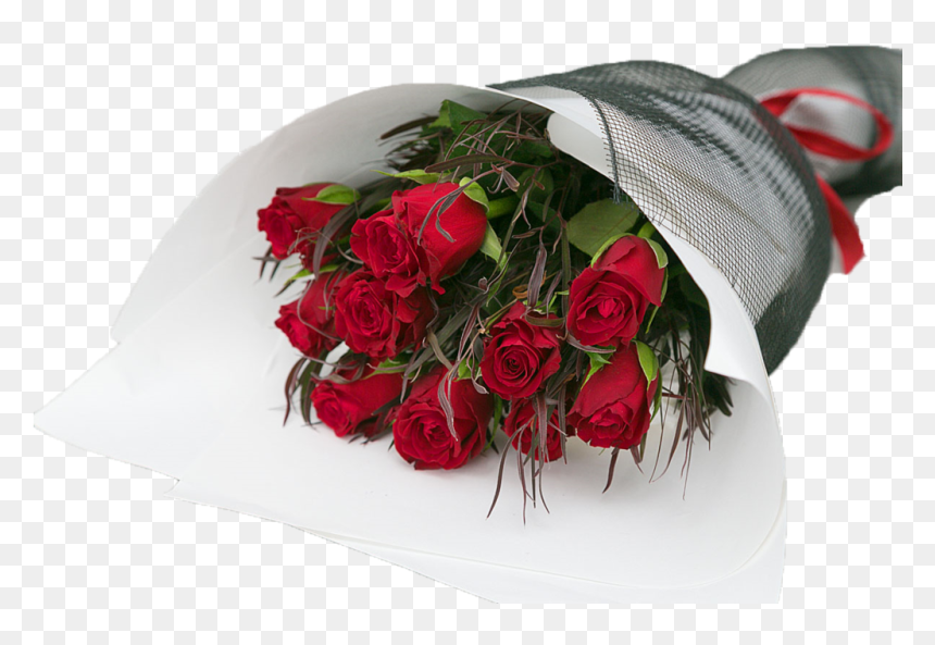 Valentines Flowers Png - Bouquet Of Roses Png, Transparent Png - red flowers png
