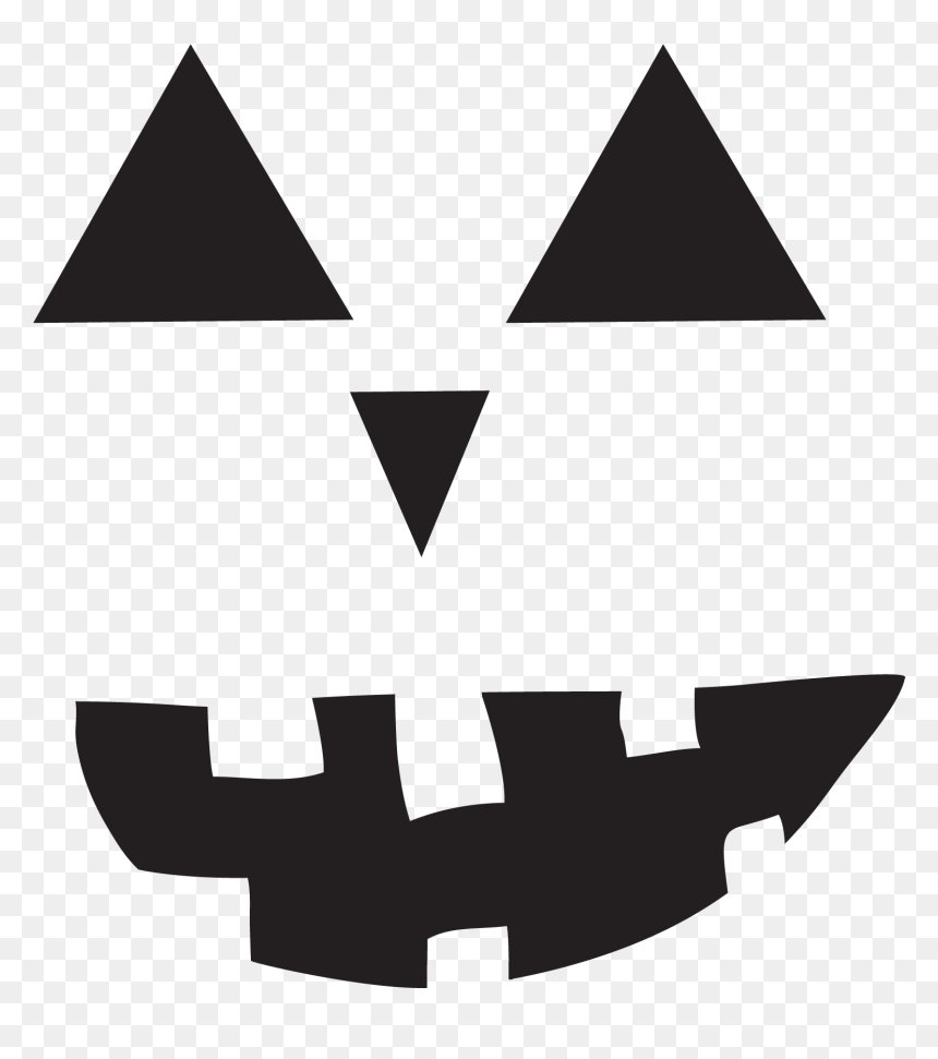 Jack O Lantern Face Wall Quotes&trade Decal Wallquotescom - Jack O Lantern Face Png, Transparent Png - jack o lantern face png