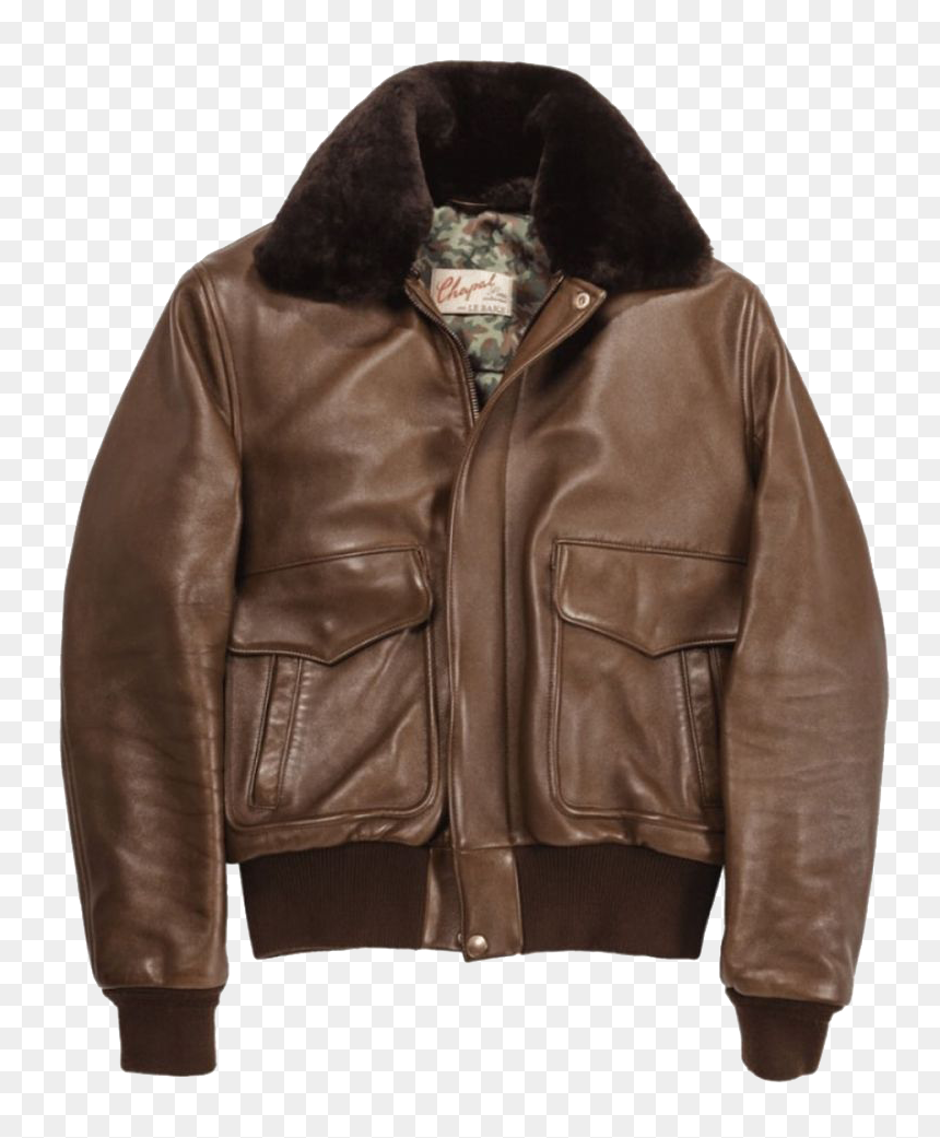Leather Jacket Png Transparent Image - Usaaf Aviator Jacket, Png Download - leather jacket png