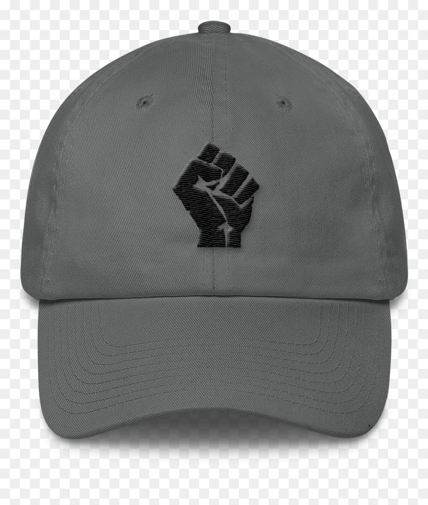 Transparent Black Fist Png - Baseball Cap, Png Download - black power fist png