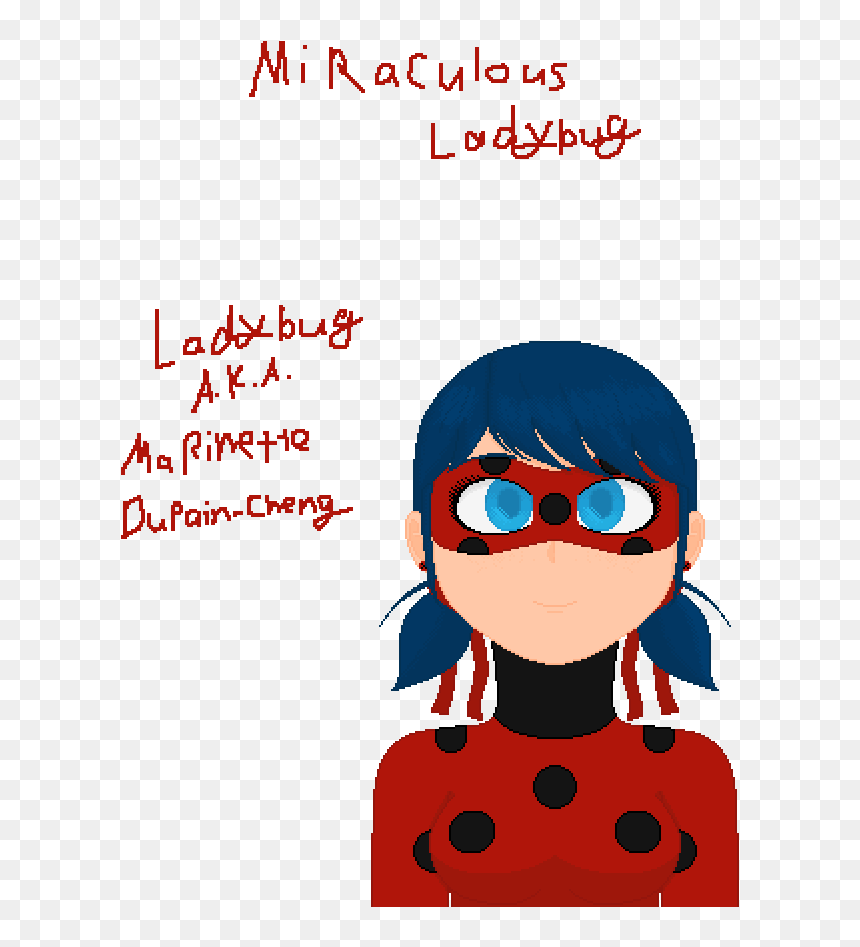 Ladybug From Miraculous Ladybug - Ladybug Cartoon Miraculous, HD Png Download - miraculous ladybug png
