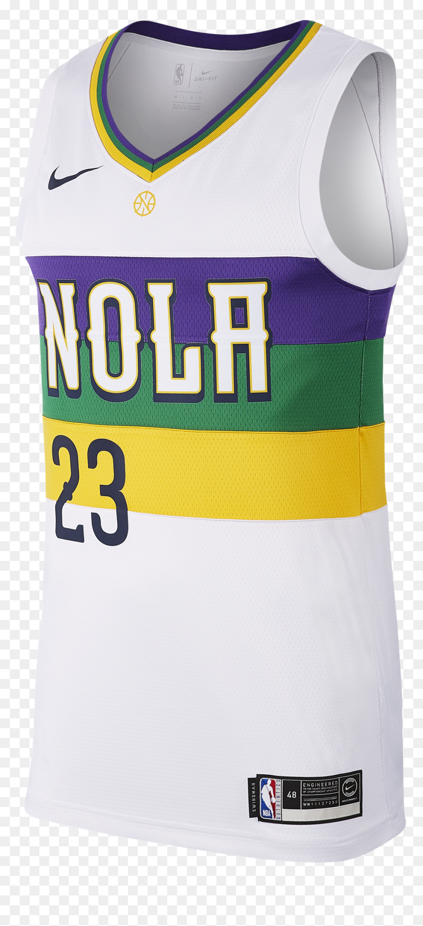 Nike Nba New Orleans Pelicans Anthony Davis Swingman - Vest, HD Png Download - anthony davis png