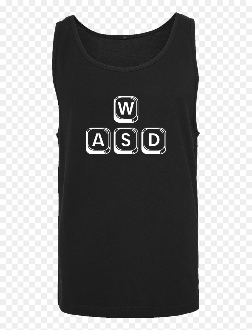 Sleeveless Shirt, HD Png Download - wasd png