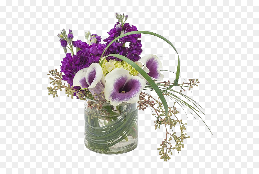 Flower Vase Transparent Images Png - Lilac Flower Vase Transparent, Png Download - flower vase png