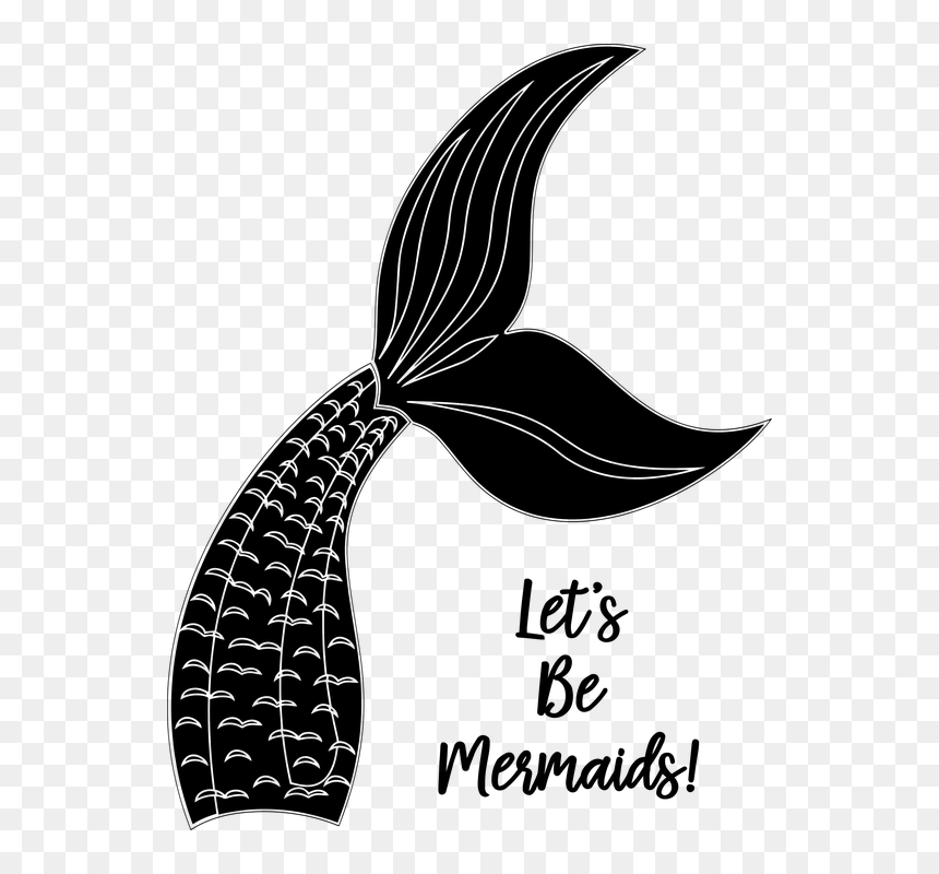Desenhos De Calda De Sereia, HD Png Download - tail png