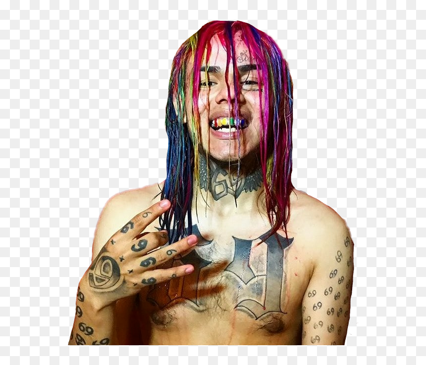 Clipart Free Download Tekashi - Lil Pump 6ix9ine Lil Xan, HD Png Download - 6ix9ine png