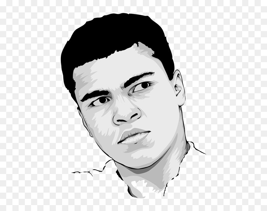 The Free Press Wv - Muhammad Ali Clip Art, HD Png Download - obama face png