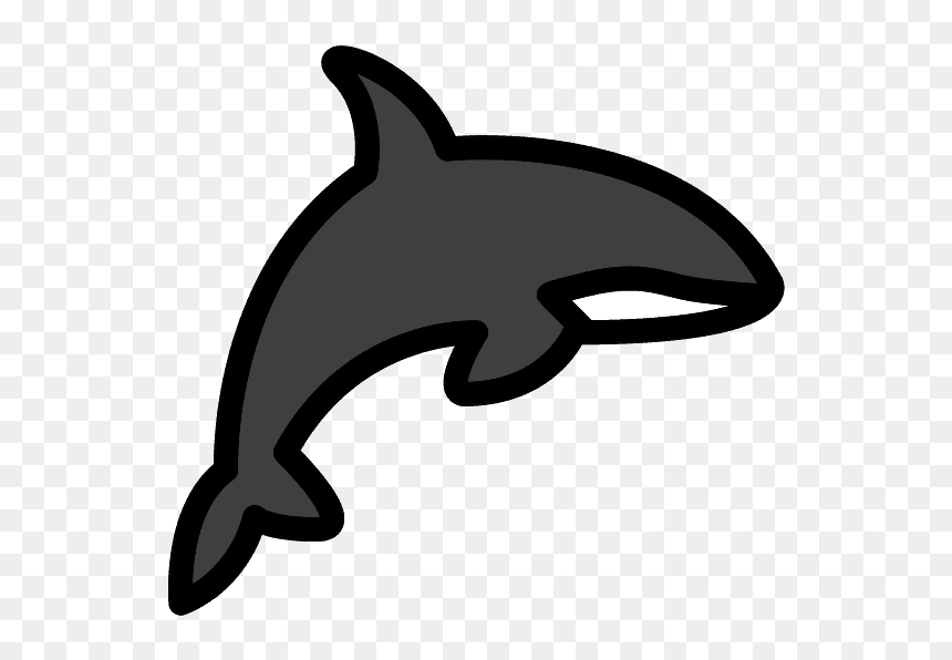 Whale Emoji Clipart - Portable Network Graphics, HD Png Download - fish emoji png