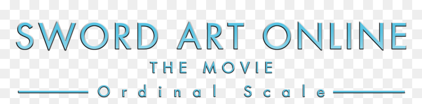 Sword Art Online Ordinal Scale Logo, HD Png Download - sword art online png