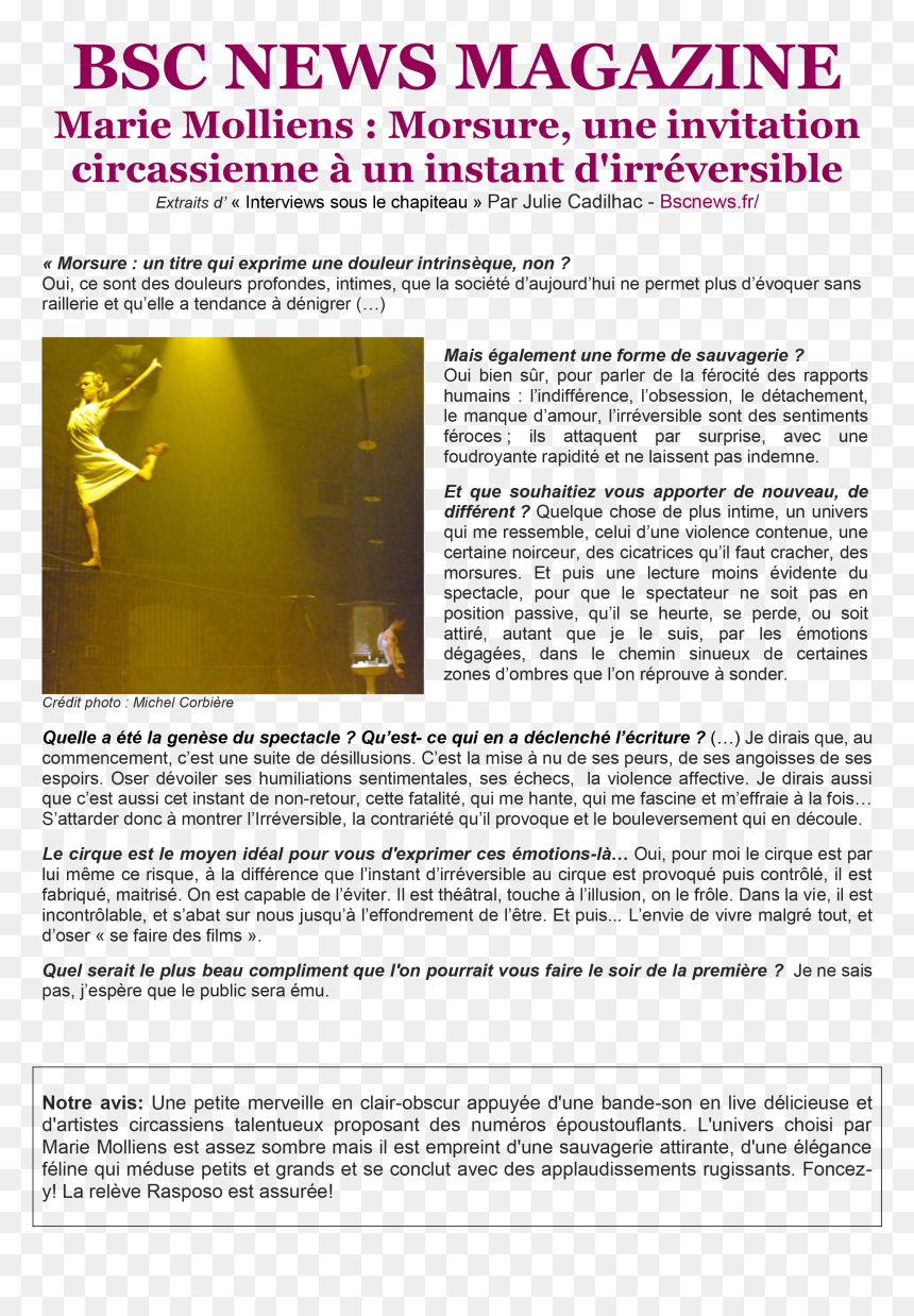 Interview Marie Bsc - Paper, HD Png Download - movie poster credits png