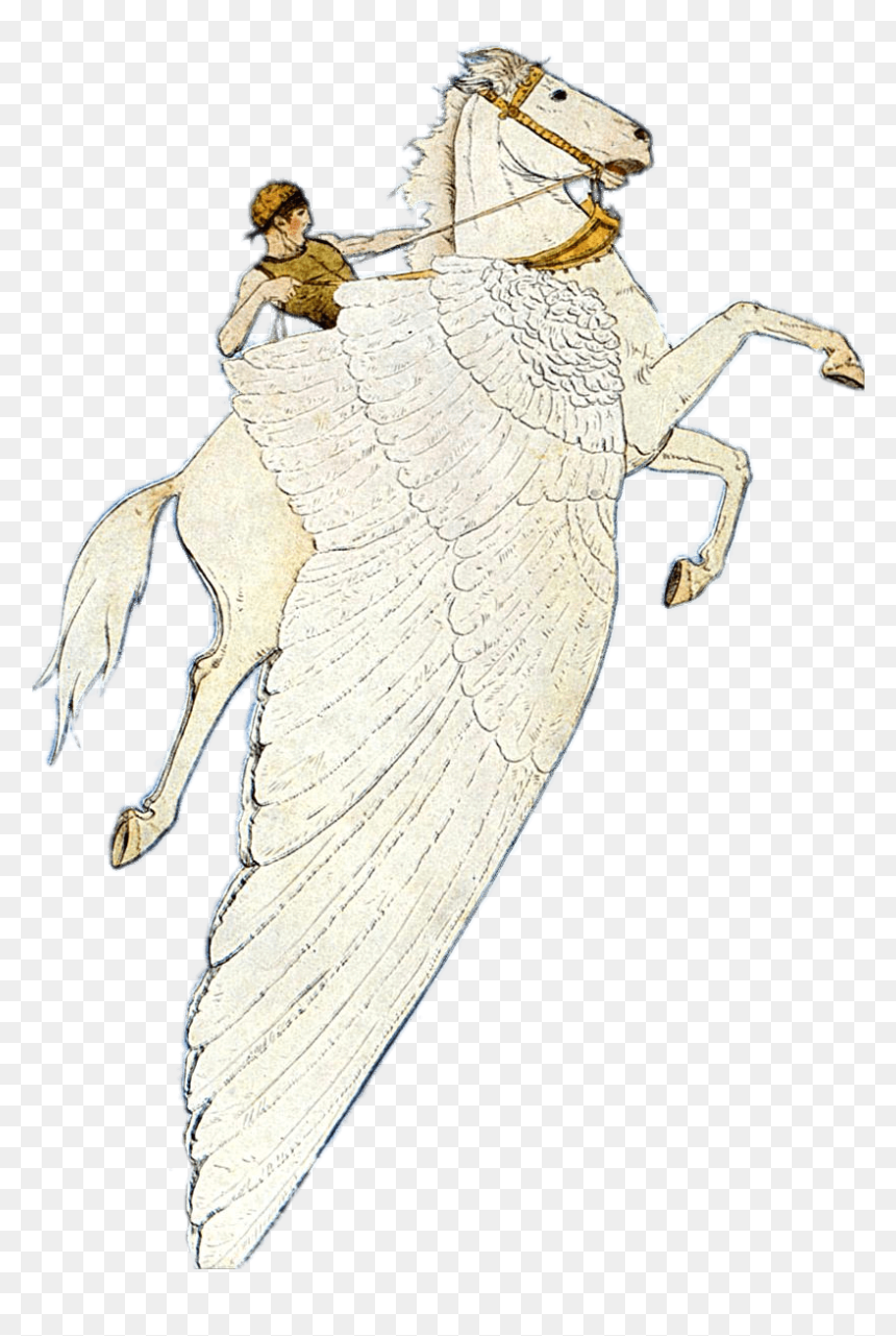 Pegasus Winged Horse Clip Arts - Illustration, HD Png Download - pegasus png
