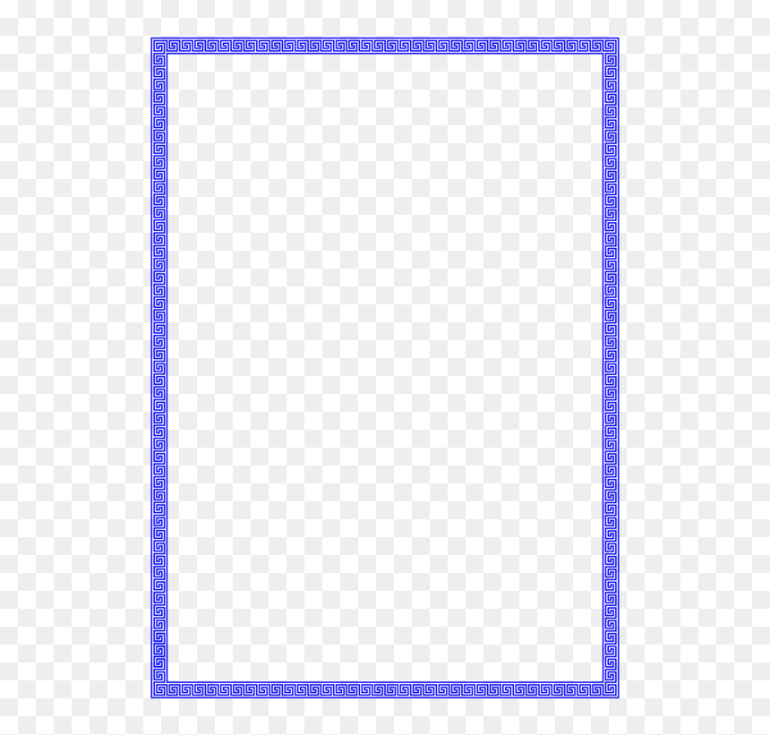 Blue,picture Frame,square - Čestné Uznání, HD Png Download - blue frame png