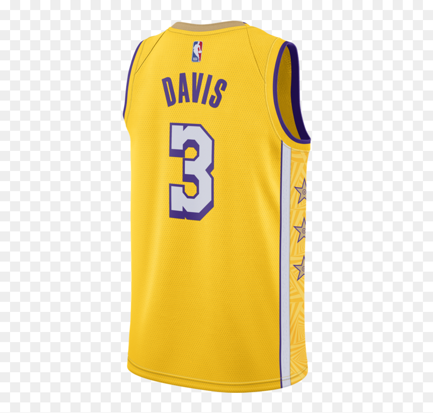 La Lakers City Edition, HD Png Download - anthony davis png