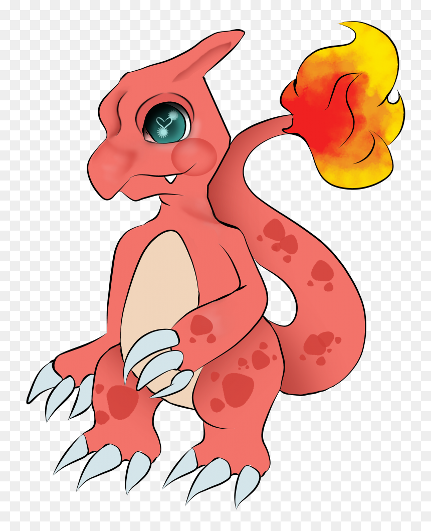 Cartoon, HD Png Download - charmeleon png