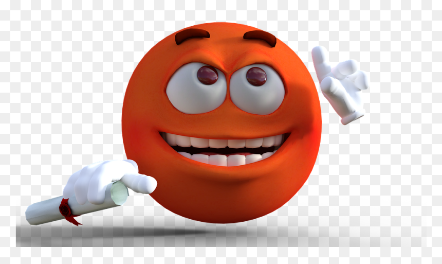 Emoticon, HD Png Download - evil mouth png