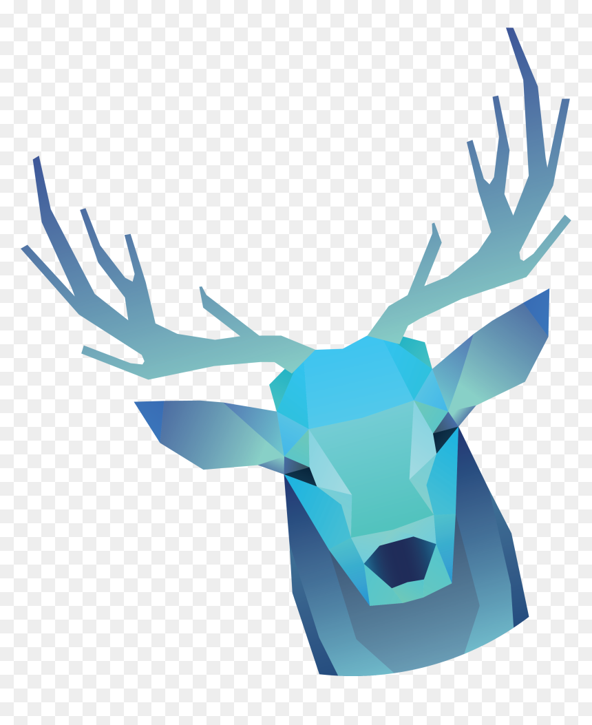 Reindeer, HD Png Download - deer head png