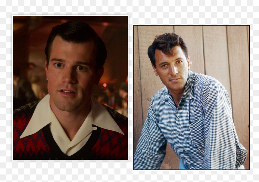 Netflixs Hollywood Liberating Rock Hudson From His - Jake Picking Rock Hudson, HD Png Download - hollywood star png
