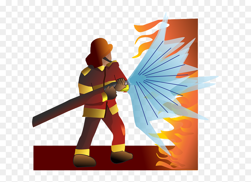 Transparent Fire Fighter Clipart, HD Png Download - firefighter png