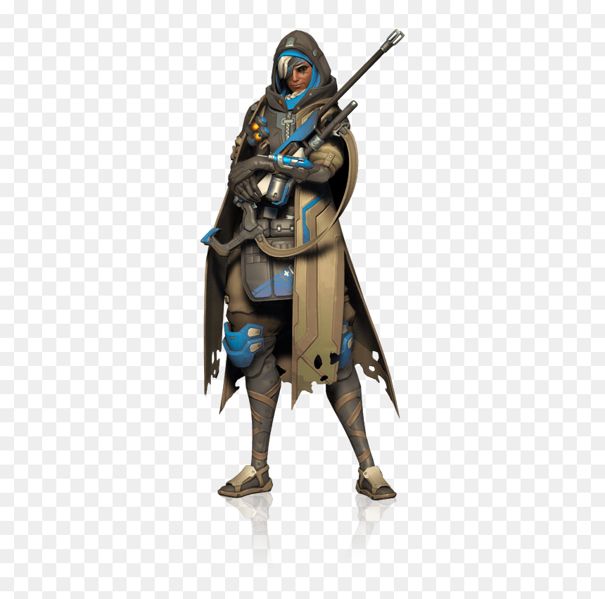 Overwatch Characters Ana, HD Png Download - overwatch loot box png