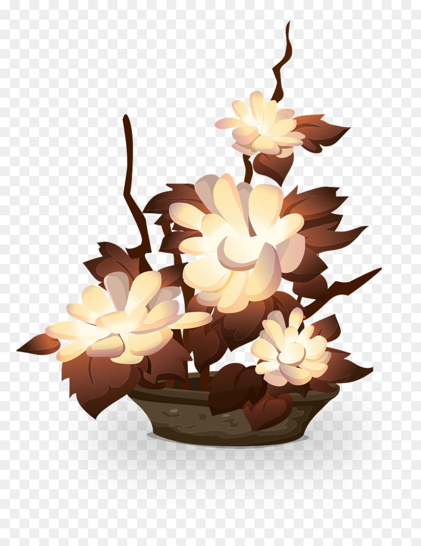 Transparent Flowers In Vase Png - Jo Reggelt Isten Áldásával, Png Download - flower vase png
