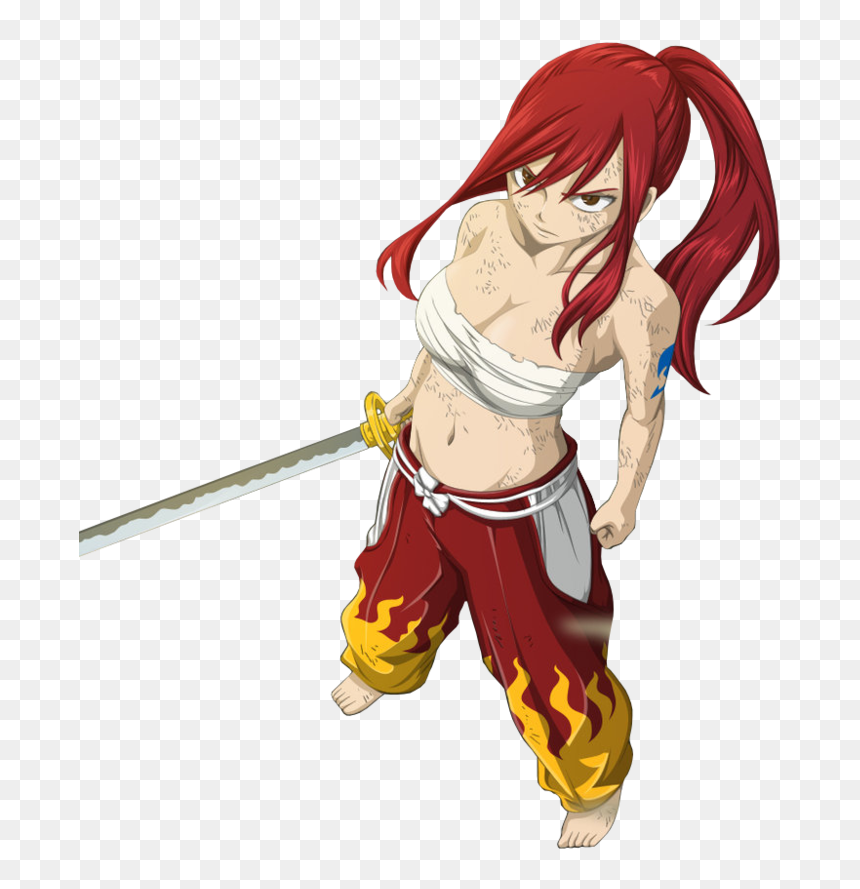 Erza Scarlet Render By Annaeditions24-d6kl0ly - Erza Fairy Tail Png, Transparent Png - erza scarlet png